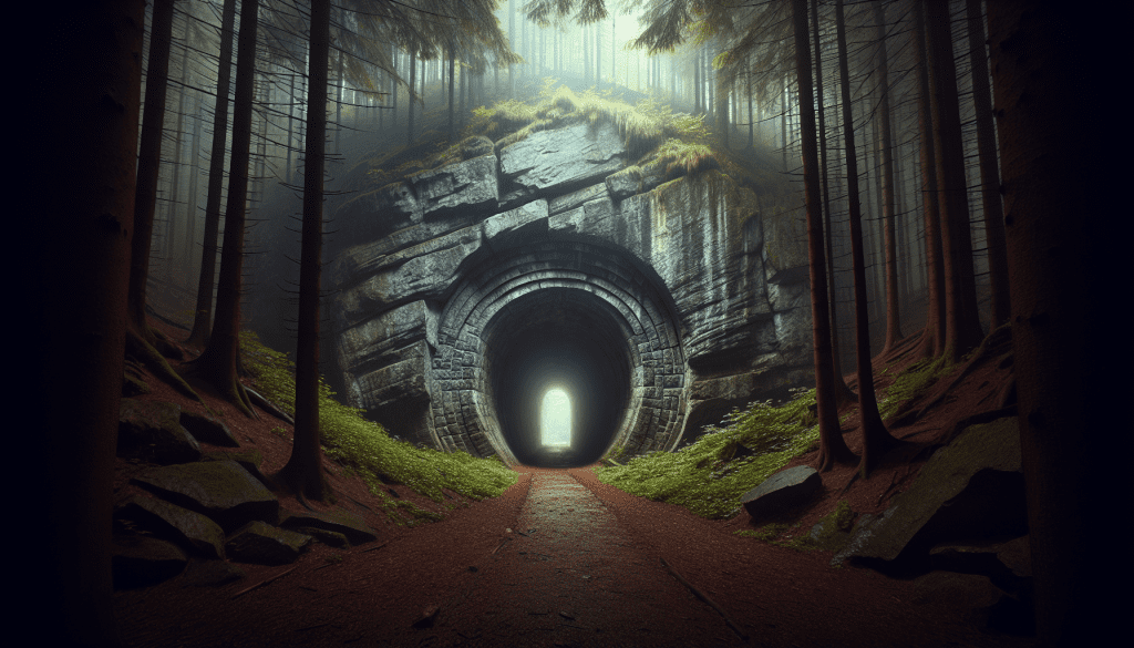 Exploring The Underground Tunnels Of Secret Bases