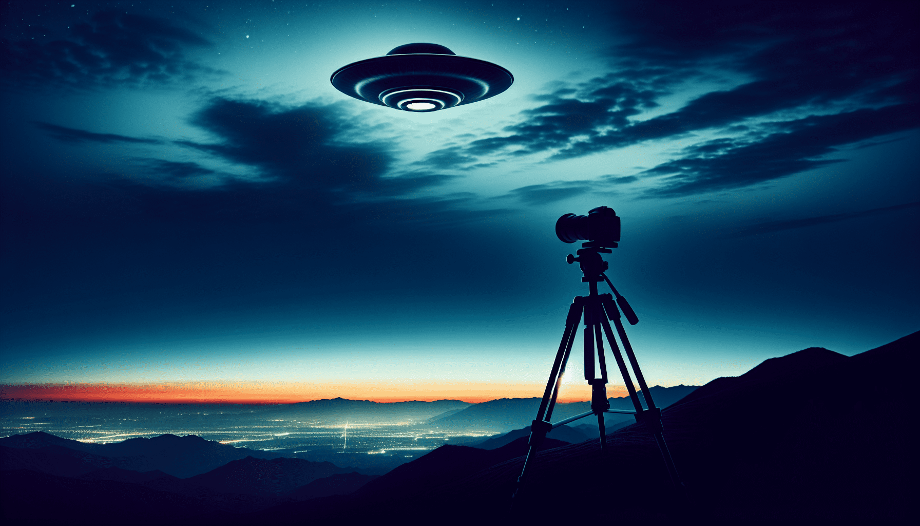 How To Photograph UFOs Near Secret Bases