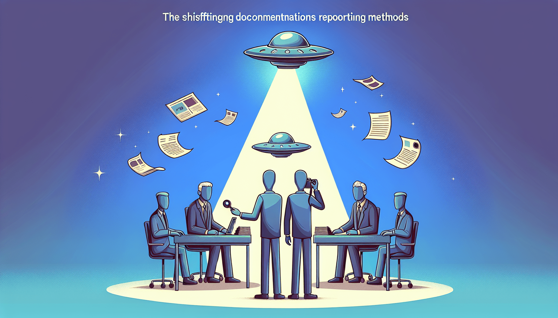 The Evolution Of UFO Sightings Reporting Methods